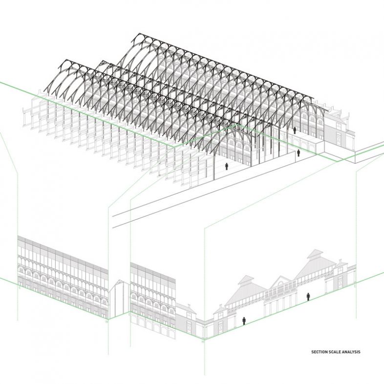 Covent Garden Market - Verticality and Scale - by Marie Hjerrild Smedemark 