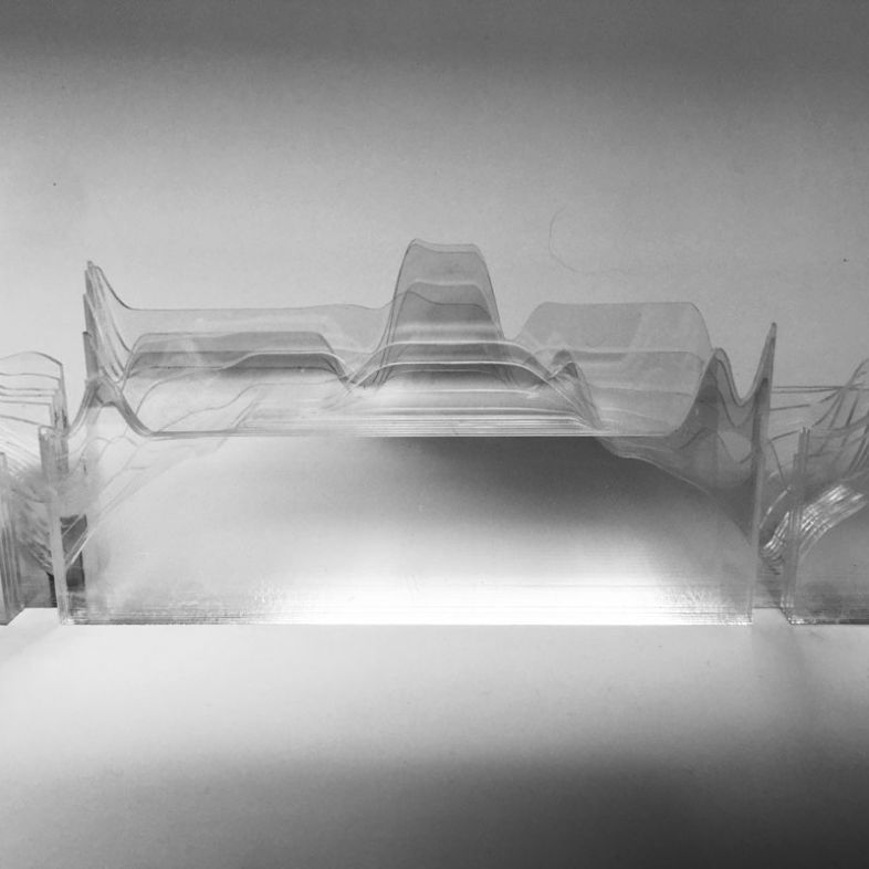 Tate Modern - Circulation and Flow - model by Simay Yildiz
